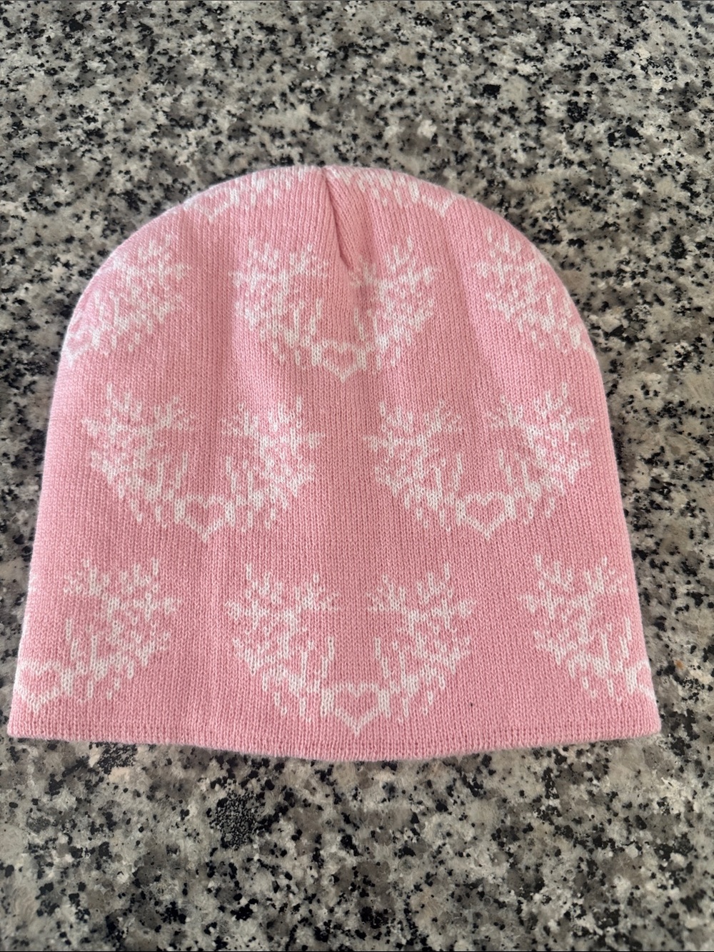 Lorna Shore Pink Heart Sigil Beanie